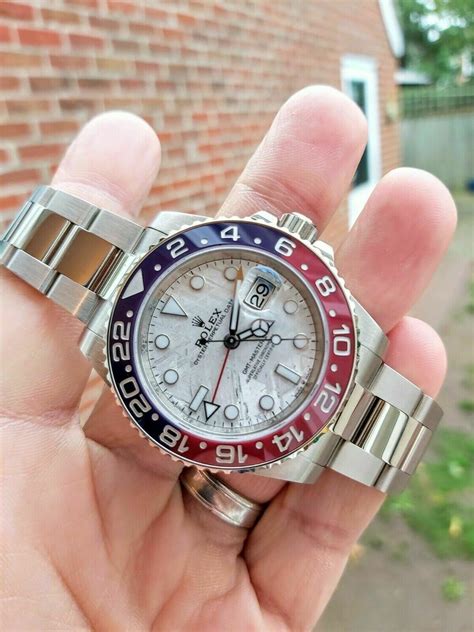 white rolex gmt|rolex gmt master ii white gold.